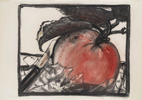 KT 2006 060
          <br/>
          Stilleven van een appel en een mes
          <br/>
          <em>Burgeff, Hans Karl (1928 - 2005)</em>